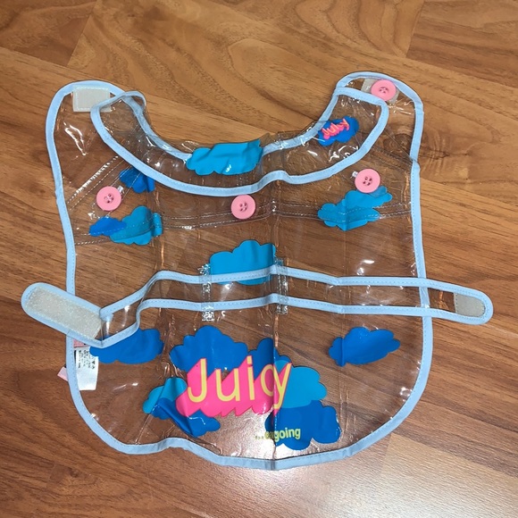 Original Juicy Couture Clear Plastic Doggy ☔️ Raincoat
